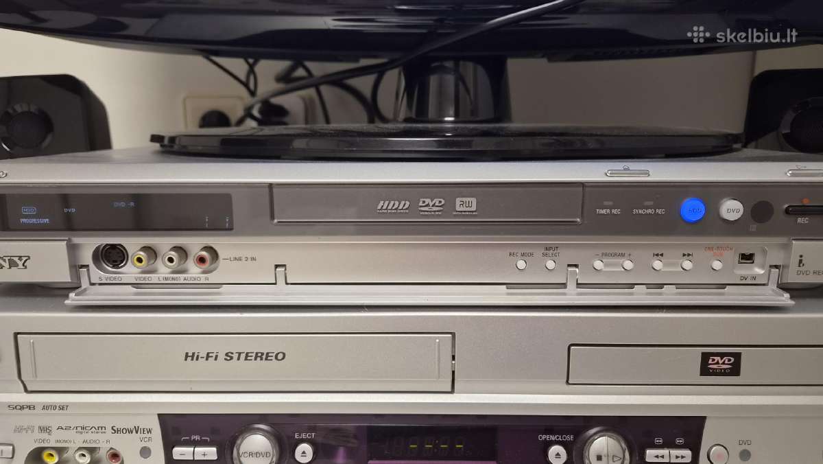Sony dvd HDD video grotuvas - nuotraukos Nr. 2