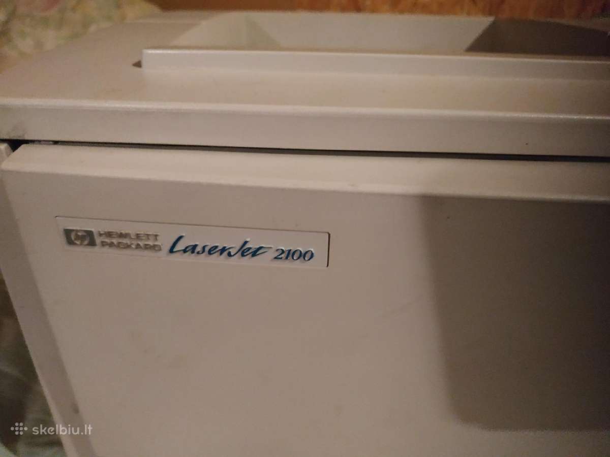 Lazerinis spausdintuvas laser jet Hp 2100 - nuotraukos Nr. 3