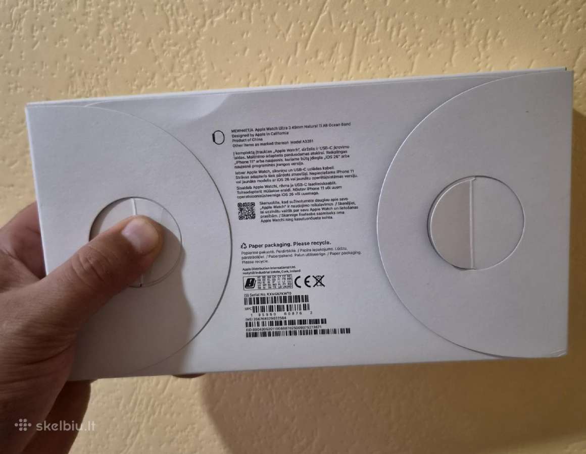 Apple watch ultra 3 49mm titanium - nuotraukos Nr. 11