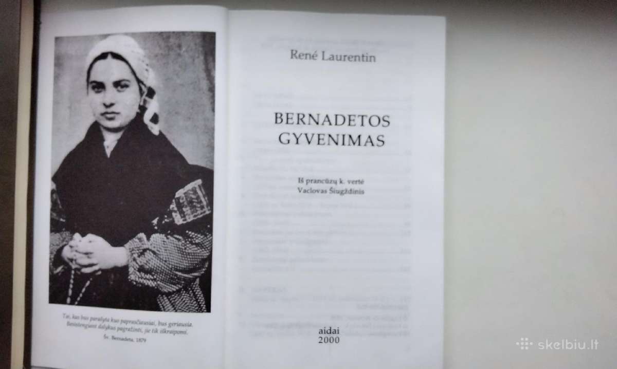 R. Laurentin. Bernadetos gyvenimas - nuotraukos Nr. 2