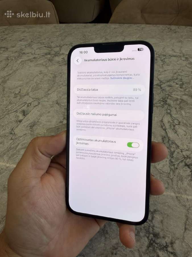 iPhone 14 plus, 128gb 89% - nuotraukos Nr. 4