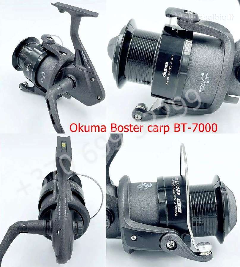 Okuma Boster Bt-7000 karpinė ritė - nuotraukos Nr. 2