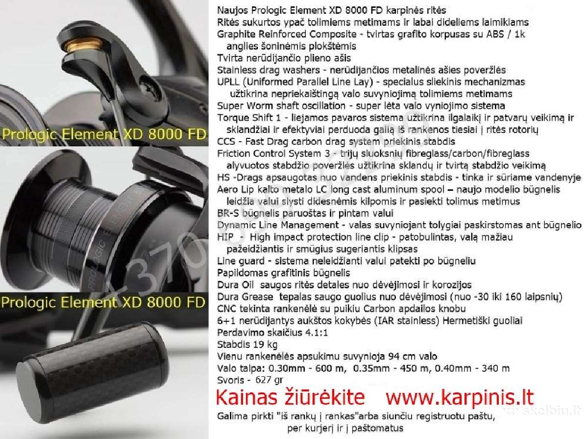Okuma Boster Bt-7000 karpinė ritė - nuotraukos Nr. 11