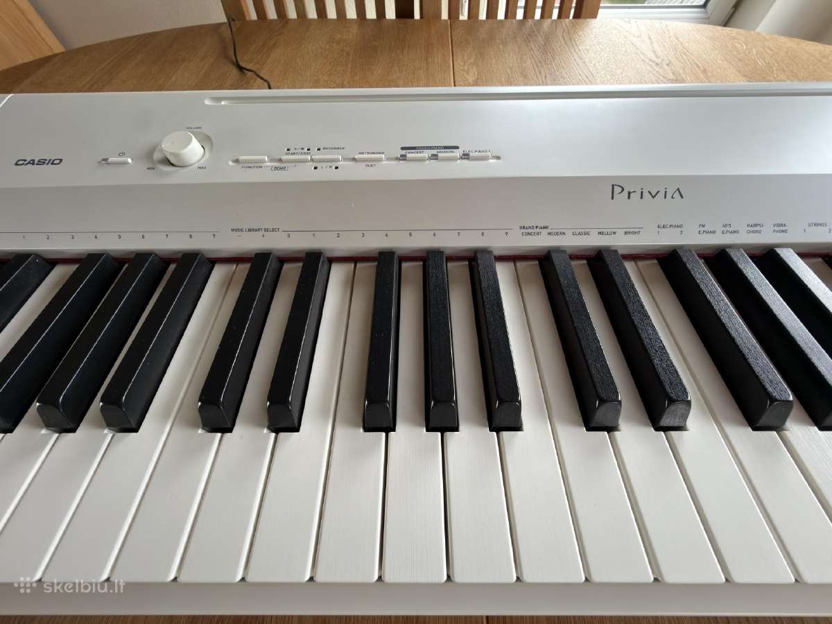 Casio Px-160we baltas 88 klav. - nuotraukos Nr. 3
