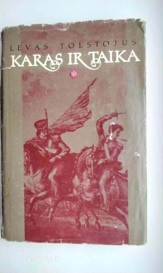 L. Tolstojus. Karas ir taika. 2,3,4 tomai. 1968 m. - nuotraukos Nr. 2