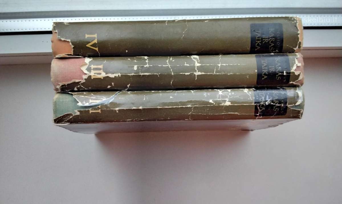 L. Tolstojus. Karas ir taika. 2,3,4 tomai. 1968 m. - nuotraukos Nr. 23