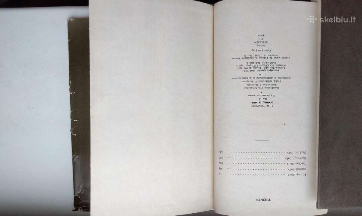 L. Tolstojus. Karas ir taika. 2,3,4 tomai. 1968 m. - nuotraukos Nr. 7