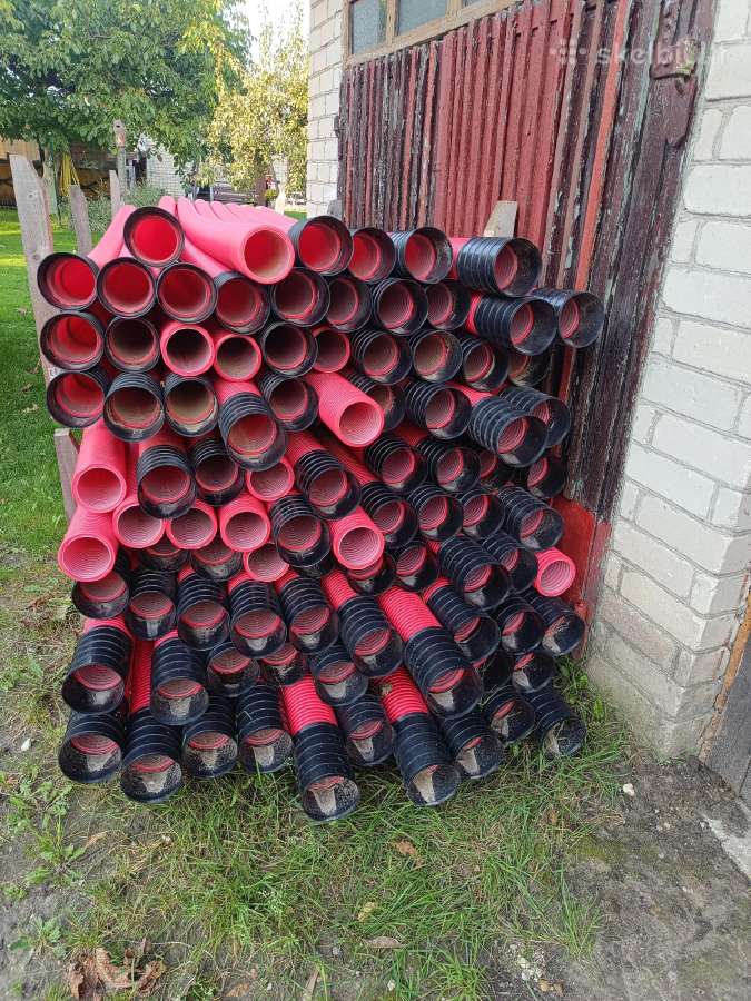 Instaliaciniai gofruoti vamzdziai d110 - nuotraukos Nr. 2