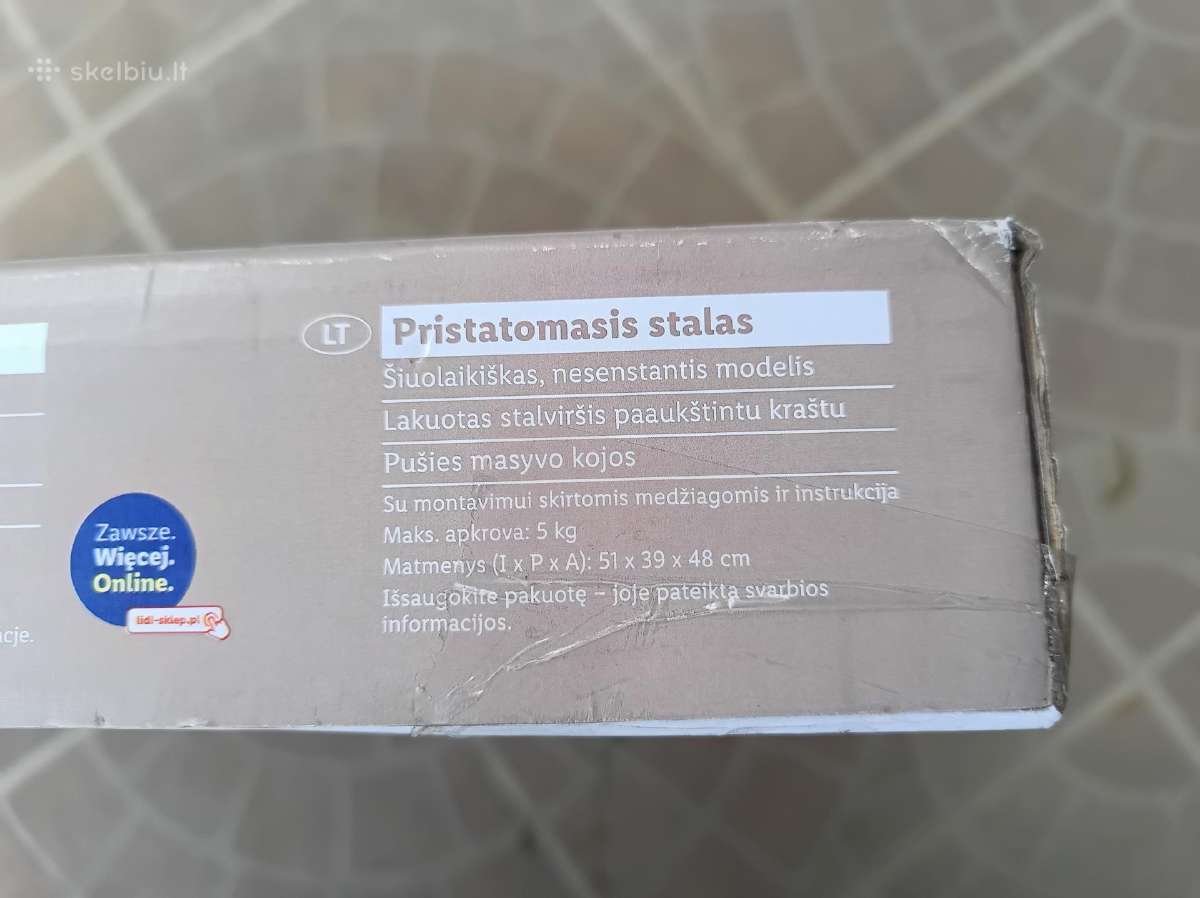 Visiškai naujas staliukas - nuotraukos Nr. 3