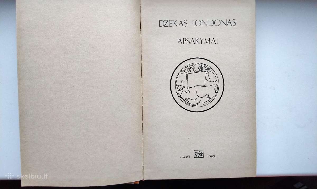 Dž. Londonas. Apsakymai. 1969 m. leid. - nuotraukos Nr. 2