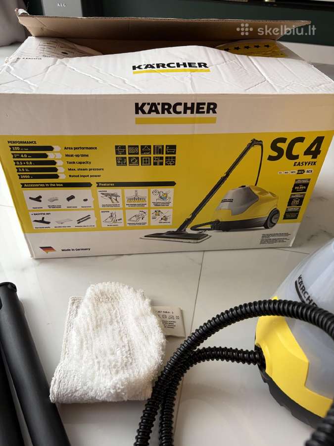 Kärcher Sc 4 Easyfix garų valytuvas - nuotraukos Nr. 3