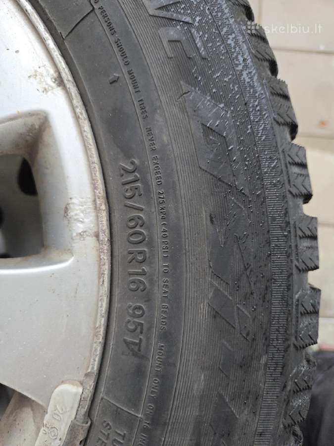 R16 audi 5x112 215/60/16 - nuotraukos Nr. 2