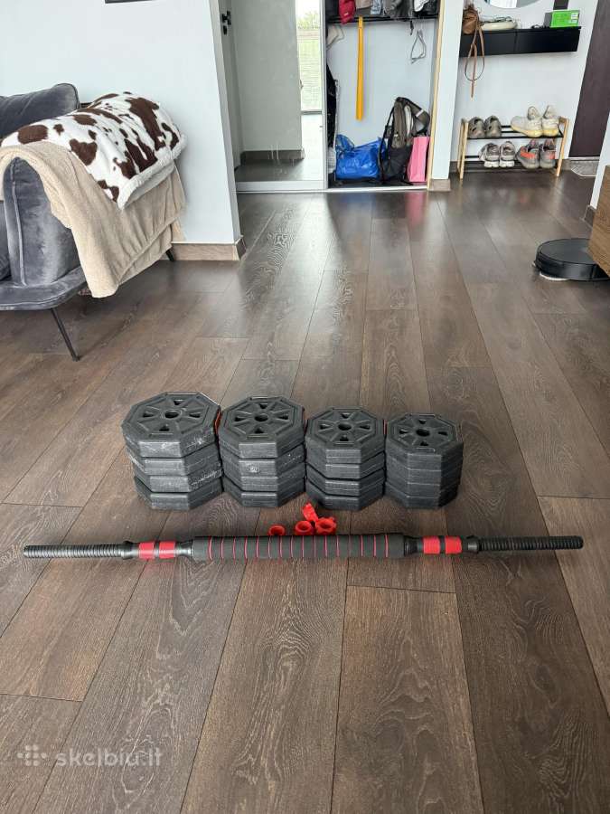 Svarmenys, hanteliai reguliuojami. - nuotraukos Nr. 9