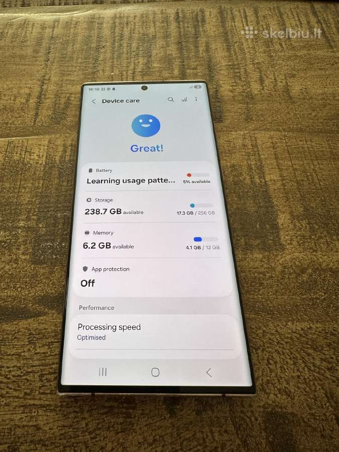 Samsung S22 ultra 256gb - nuotraukos Nr. 3