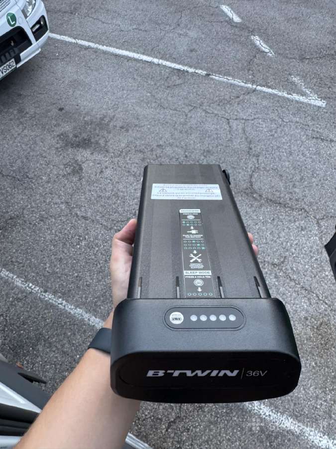 Аккумулятор Btwin Akku 36 V 11,6 Ah - nuotraukos Nr. 7