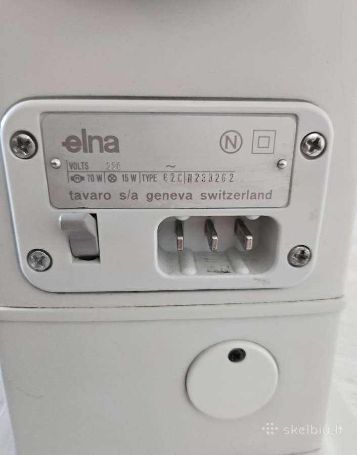 Originali Elna Supermatic siuvimo mašina - nuotraukos Nr. 7