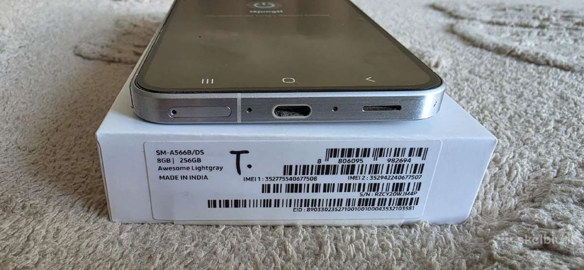 Parduodamas Samsung Galaxy A56 5G 256gb 8gb RAM - nuotraukos Nr. 4