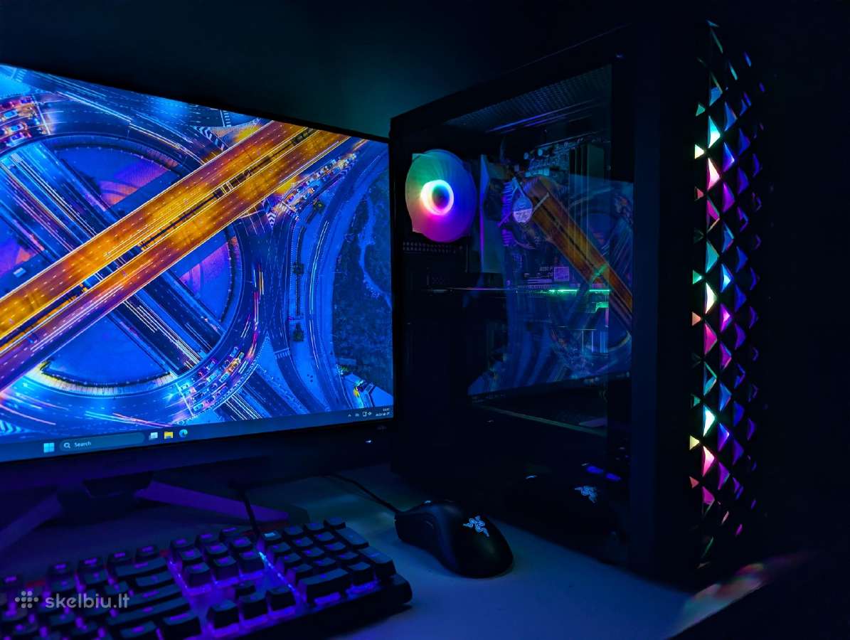 Pilnas žaidimų-mokslų Pc komplektas,12 mėn garanti - nuotraukos Nr. 7