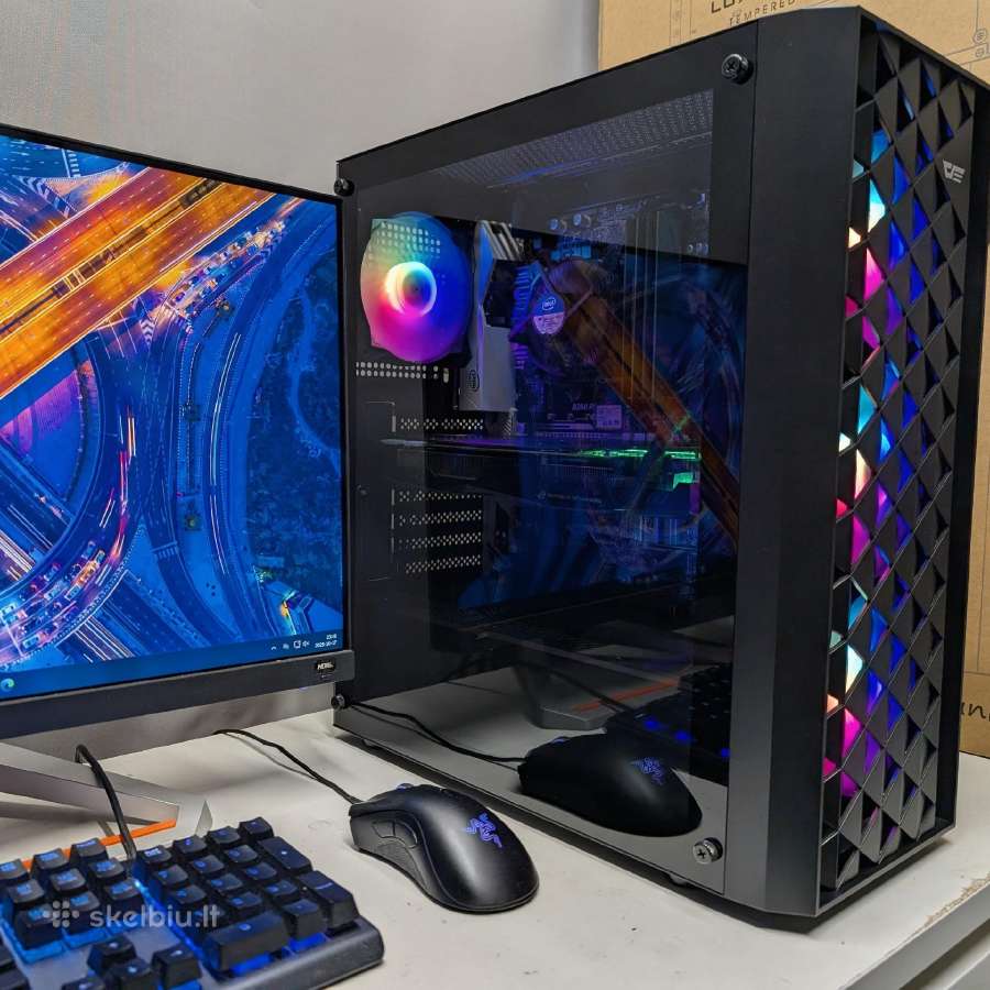 Pilnas žaidimų-mokslų Pc komplektas,12 mėn garanti - nuotraukos Nr. 9