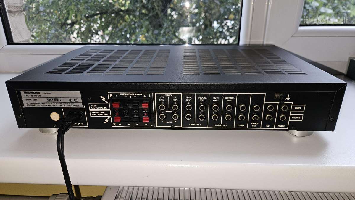 Garso stiprintuvas Telefunken Ha680 - nuotraukos Nr. 6