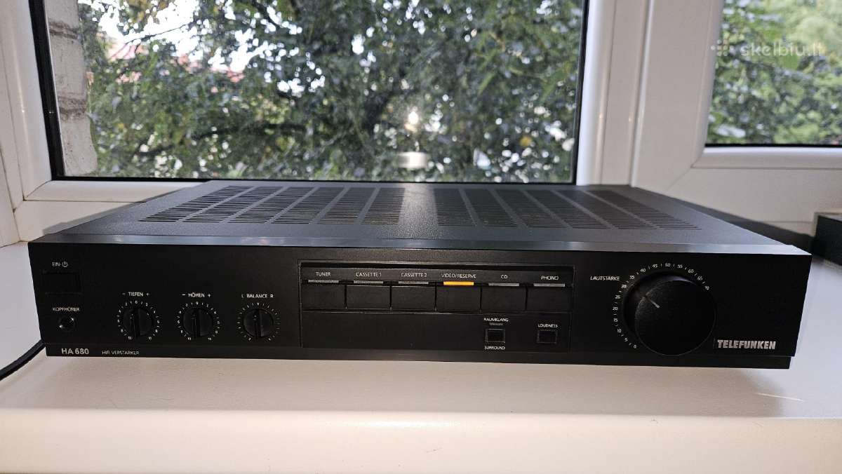 Garso stiprintuvas Telefunken Ha680 - nuotraukos Nr. 2