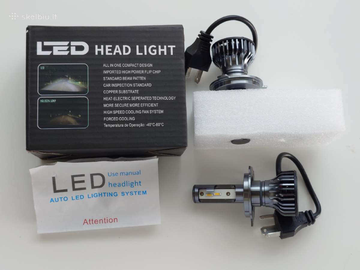 H4 LED lempos - nuotraukos Nr. 2