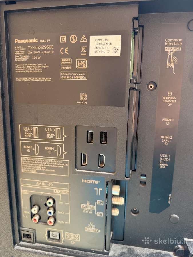 Panasonic Oled 55 Tx-55gz950e - nuotraukos Nr. 3