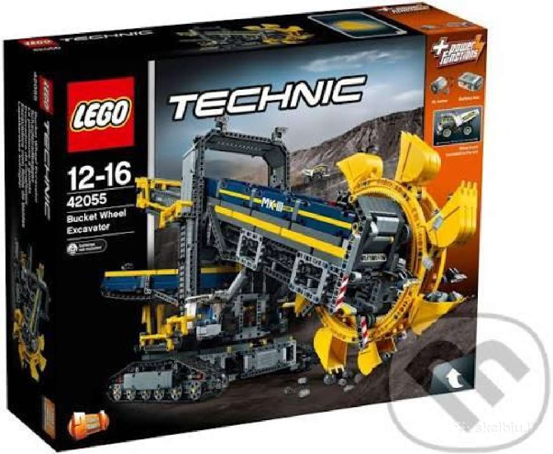 Lego technic ekskavatorius - nuotraukos Nr. 3