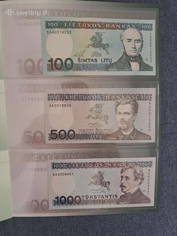 Banknotai, Monetos. - nuotraukos Nr. 4
