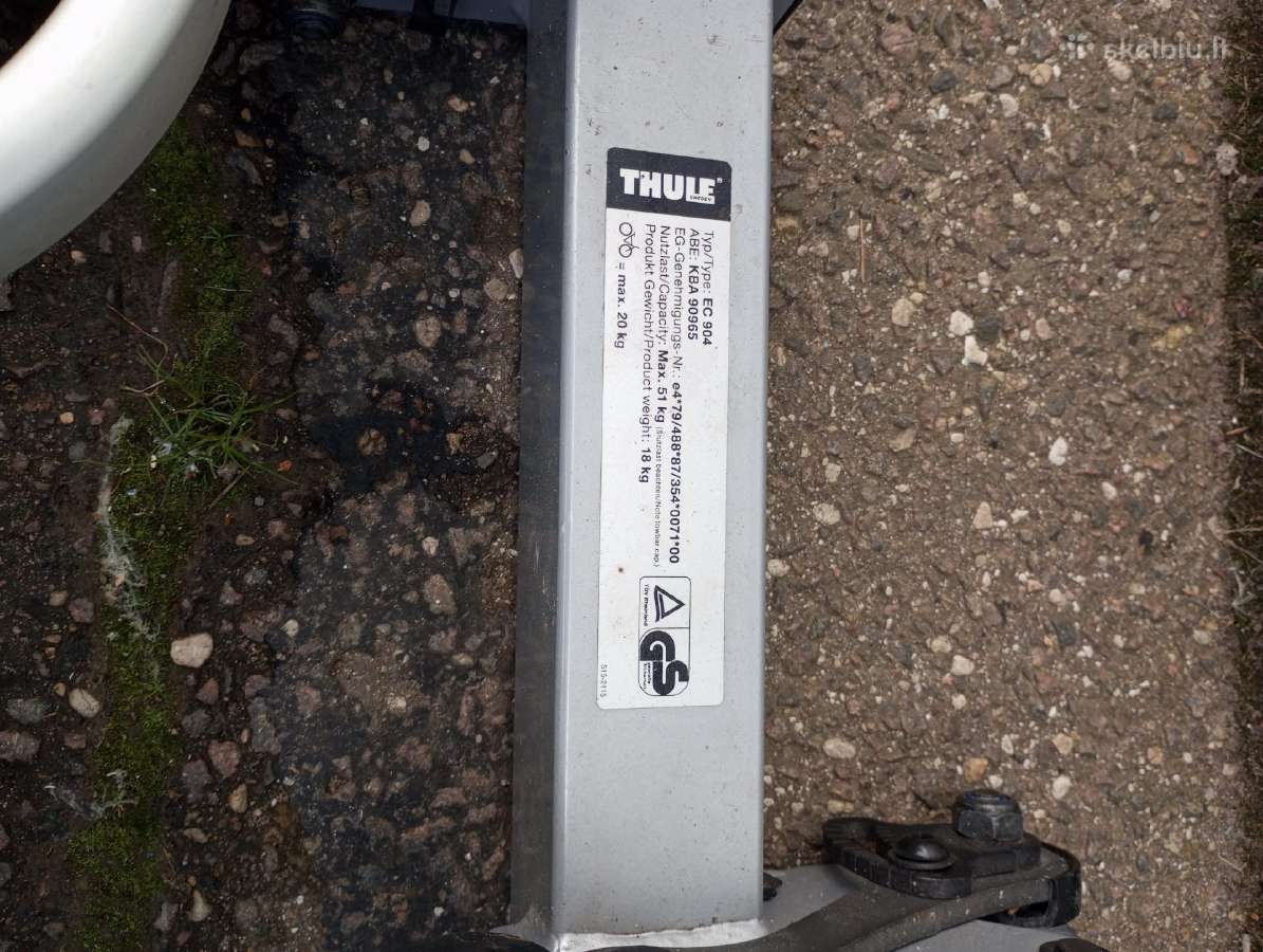 Thule dviračių bagažinės - nuotraukos Nr. 7