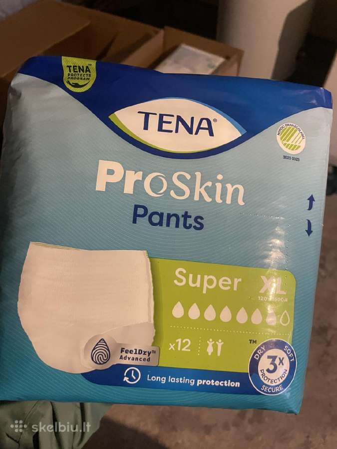 Sauskelnes Suaugusiems Tena Super XL 12 vnt. - nuotraukos Nr. 2