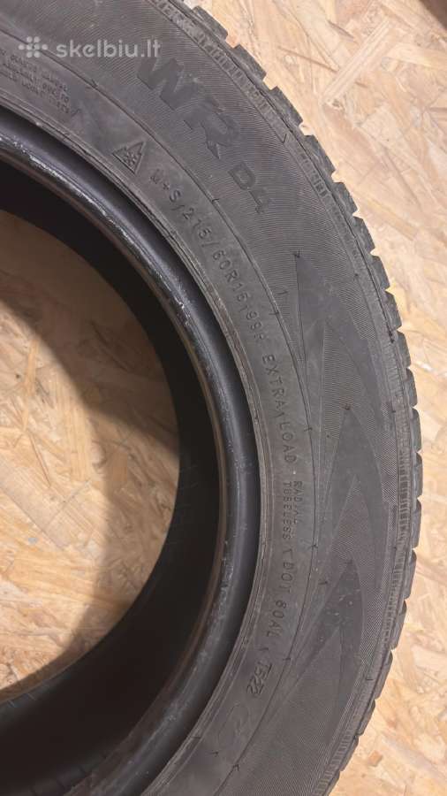 Žieminės padangos Nokian Wrd4 215/60/r16 - nuotraukos Nr. 4