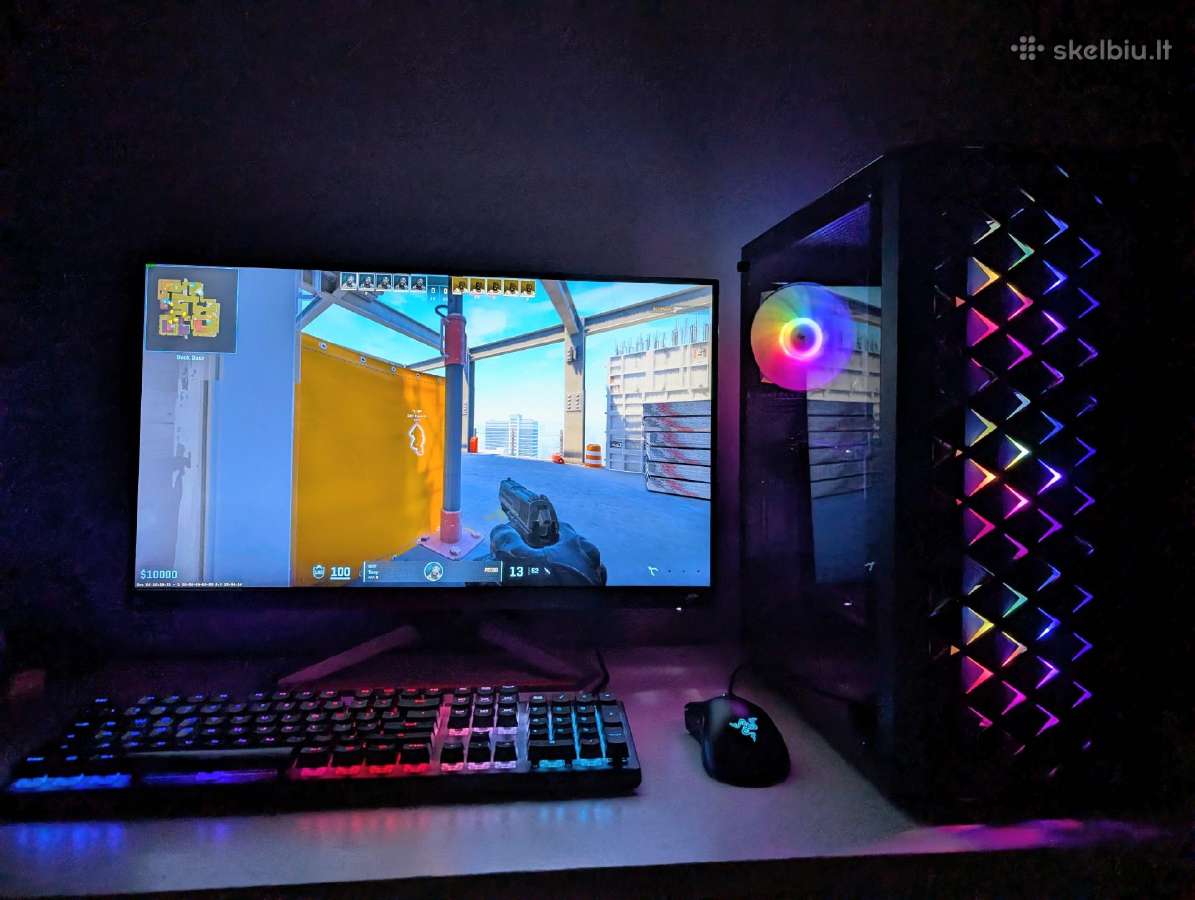 Pilnas žaidimų-mokslų Pc komplektas,12 mėn garanti - nuotraukos Nr. 3