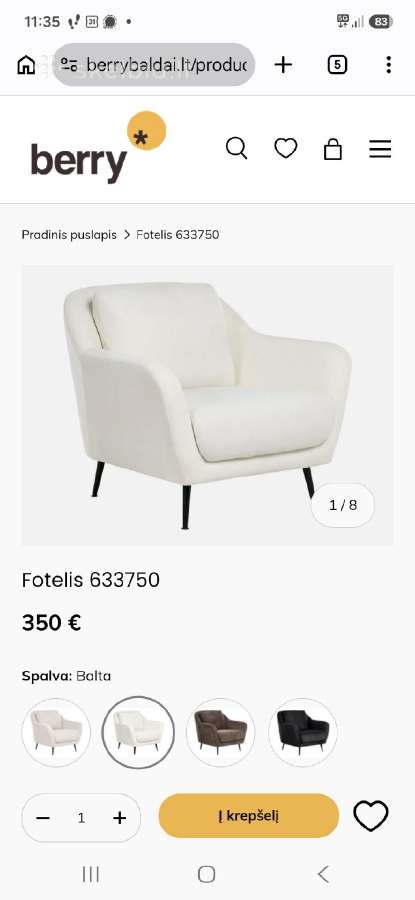 Fotelis - nuotraukos Nr. 4