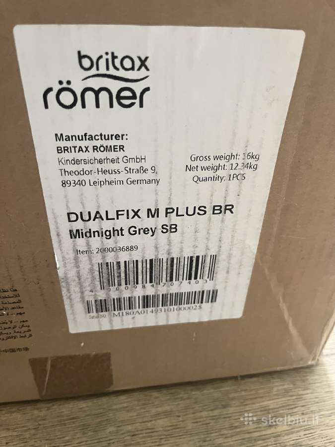 Britax Romer Dualfix M Plus (360 laipsnių) kėdutė - nuotraukos Nr. 19