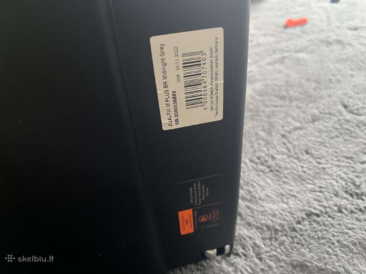 Britax Romer Dualfix M Plus (360 laipsnių) kėdutė - nuotraukos Nr. 17