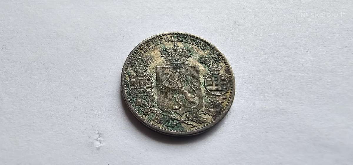 1902 25 ores Norvegija, reta - nuotraukos Nr. 2