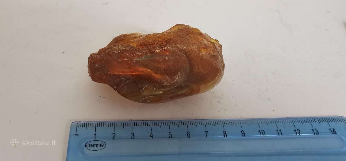 Gintaro grynuolis 64gr - nuotraukos Nr. 4