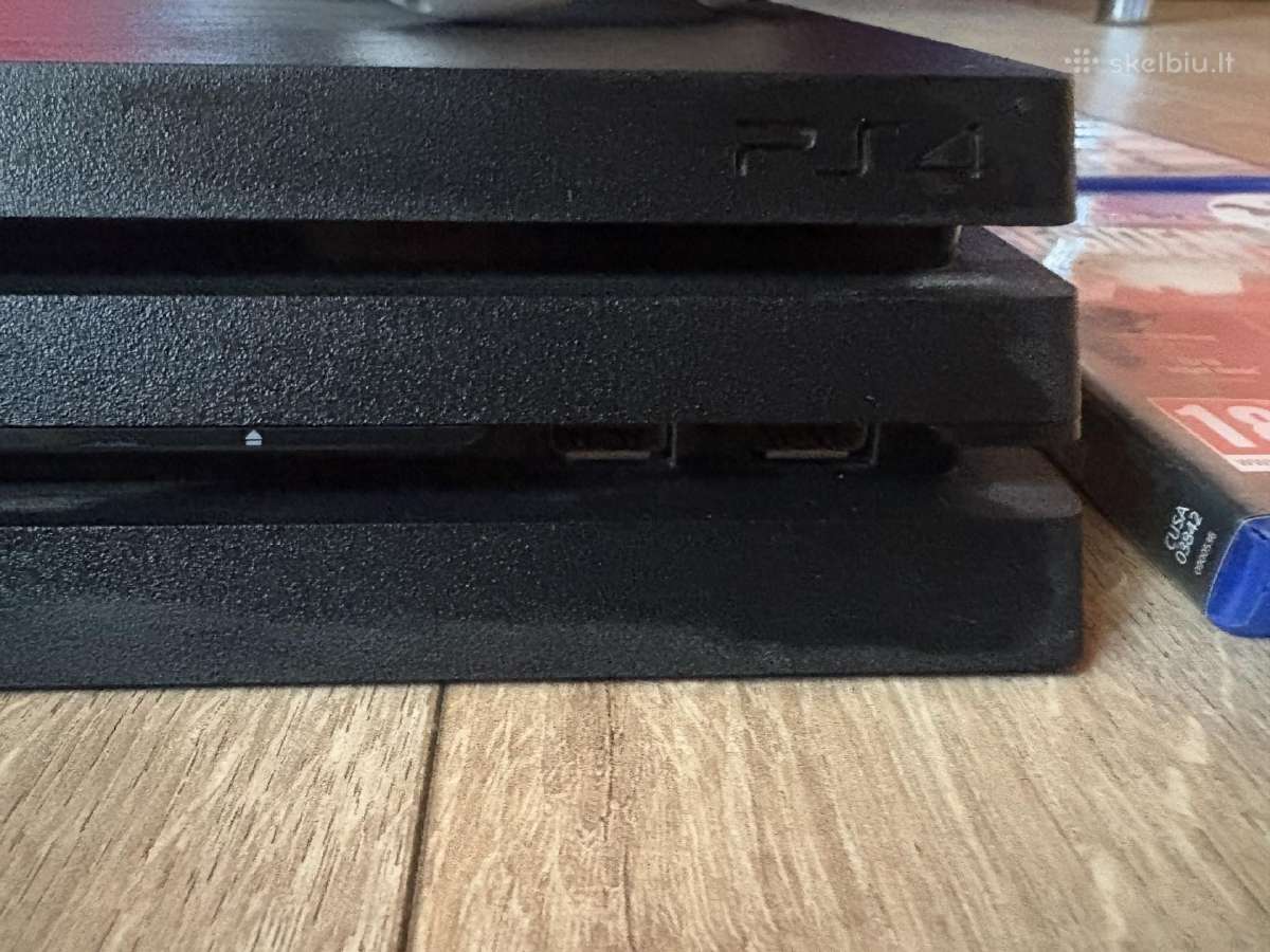 Parduodamas Ps4 1 TB žaidimų konsolės komplektas - nuotraukos Nr. 3