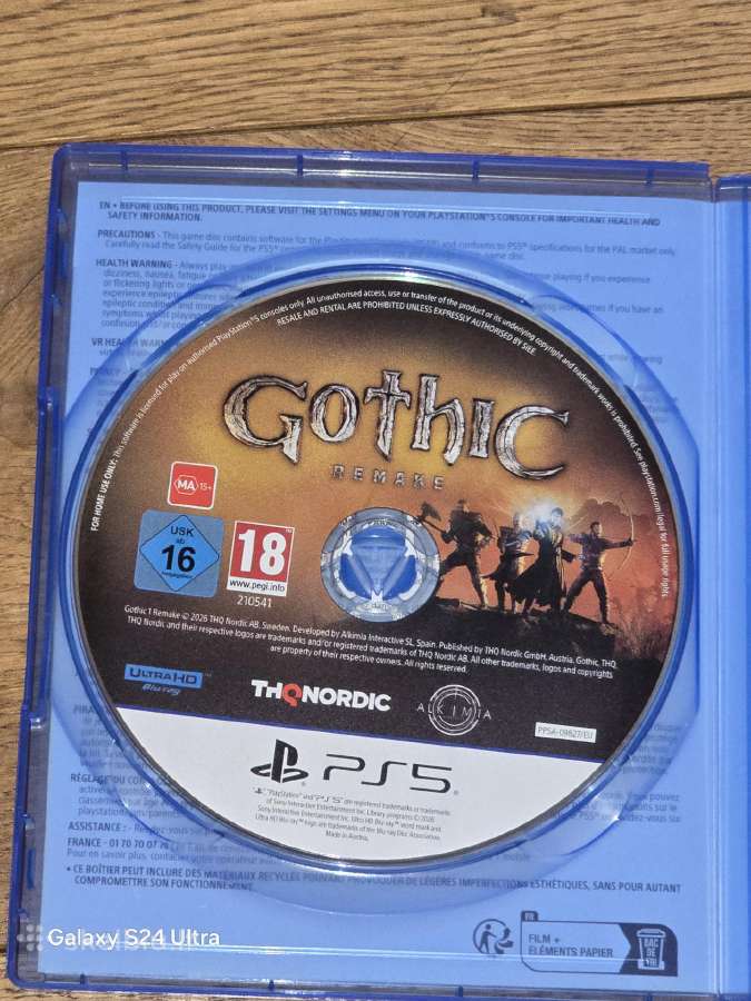 Gothic Remake Playstation 5 - nuotraukos Nr. 2