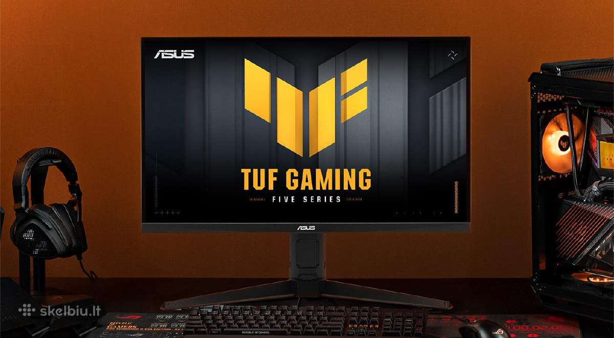 Asus Tuf Gaming Vg27aql5a (27") 210hz - nuotraukos Nr. 2
