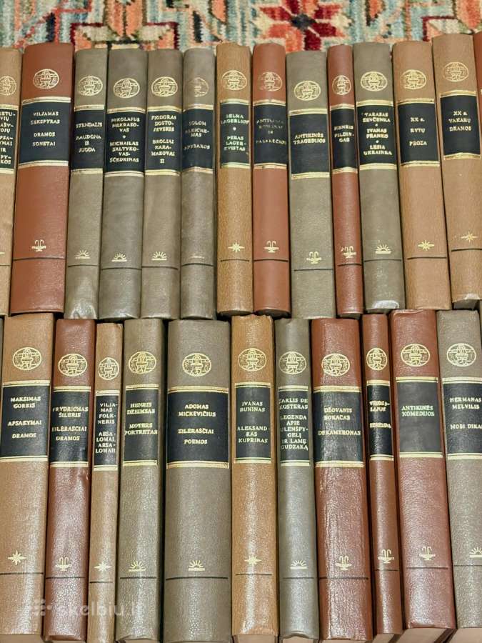 Pasaulinės literatūros bibliotekos knygos ( 43 ) - nuotraukos Nr. 3