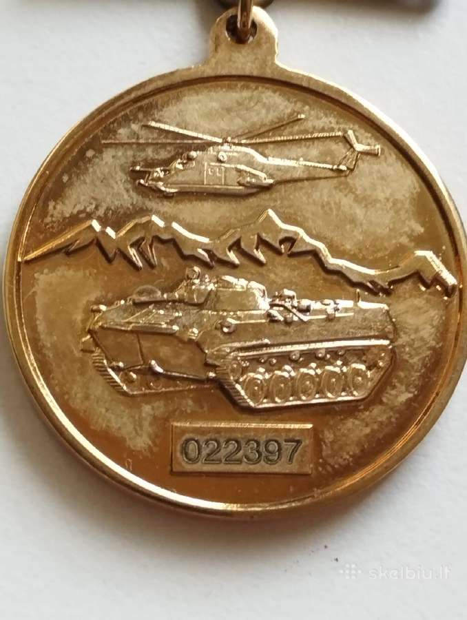 Ukrainos medalis 1989 m. Afganistano dalyviui - nuotraukos Nr. 5