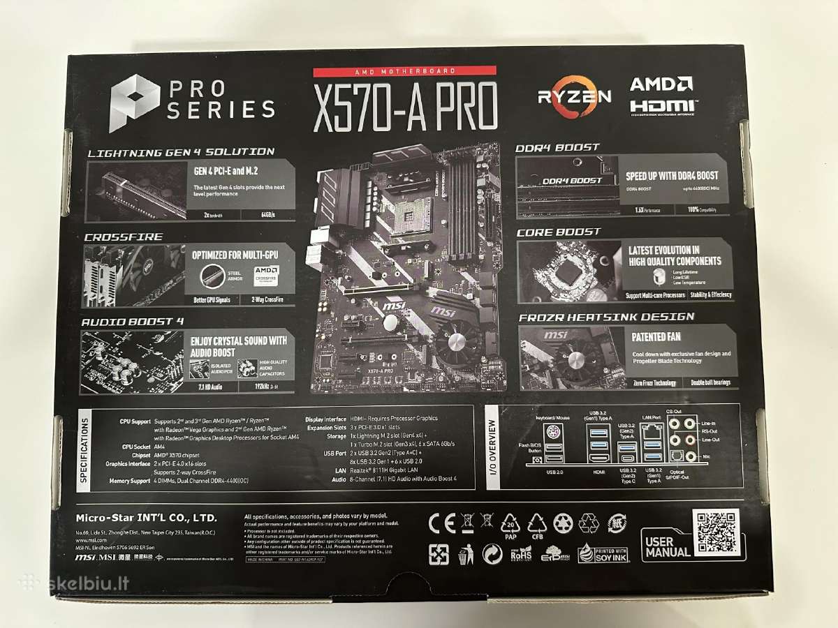 Msi X570-a Pro - nuotraukos Nr. 9