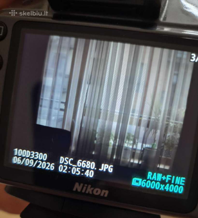 Nikon D3300 + 18-55 Vr II + 55-200 Vr II - nuotraukos Nr. 10