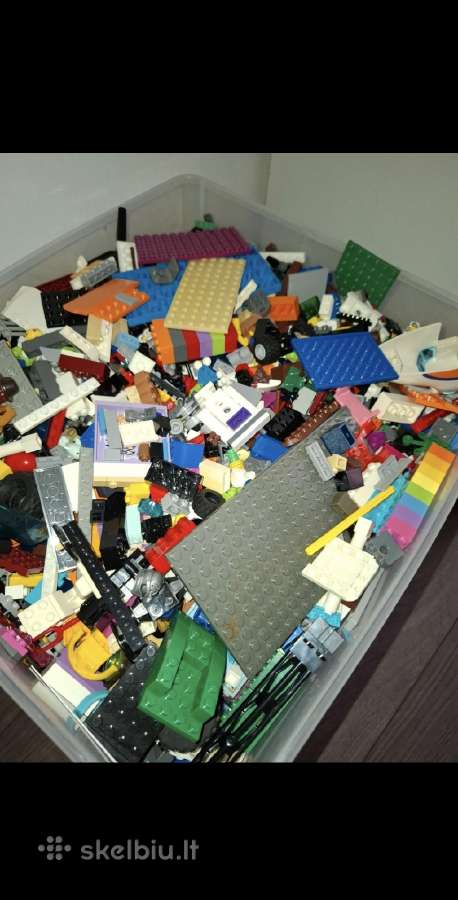 Dėžė kaladėlių Lego ir ne tik - nuotraukos Nr. 2