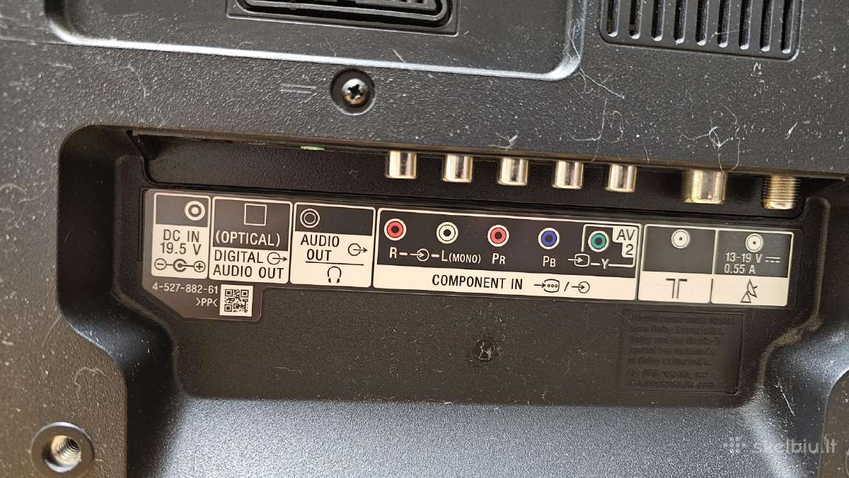 Sony Bravia Kdl-32r435b 32" – neveikia - nuotraukos Nr. 6