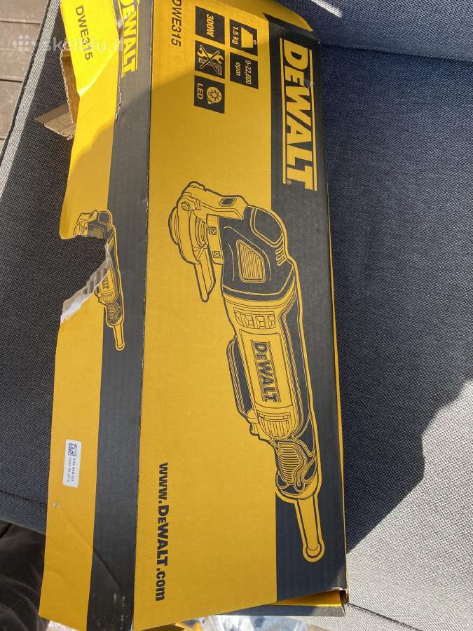 Daugiafunkcis įrankis Dewalt Dwe315-qs, su priedai - nuotraukos Nr. 2