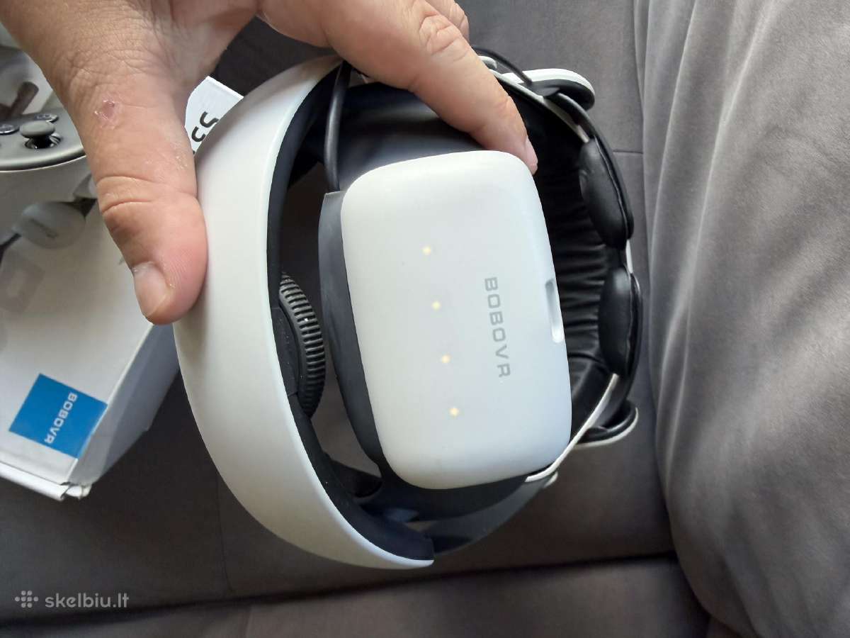 Meta Quest 3 128gb + Bobo Vr S3 pro head strap - nuotraukos Nr. 3