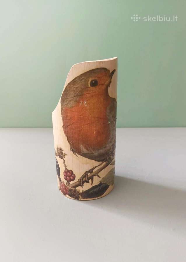 Bambukinis stovas virtuvės įrankiams, pieštukinė - nuotraukos Nr. 6